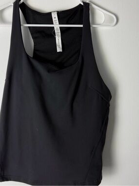 #46 lululemon athletica Black Tank Top